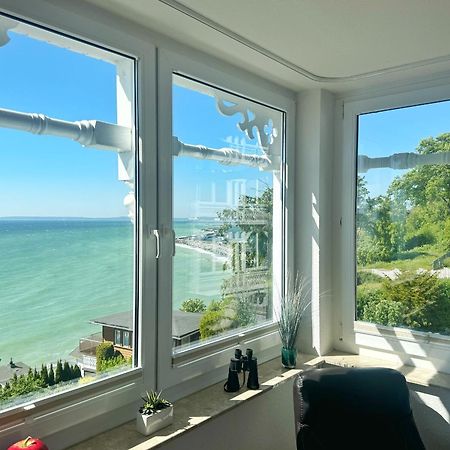 Villa Seeblick - Ferienwohnung 407 ザスニッツ エクステリア 写真
